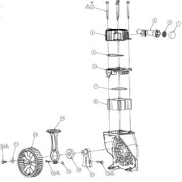 Coleman CTA5090412 Pump Breakdown